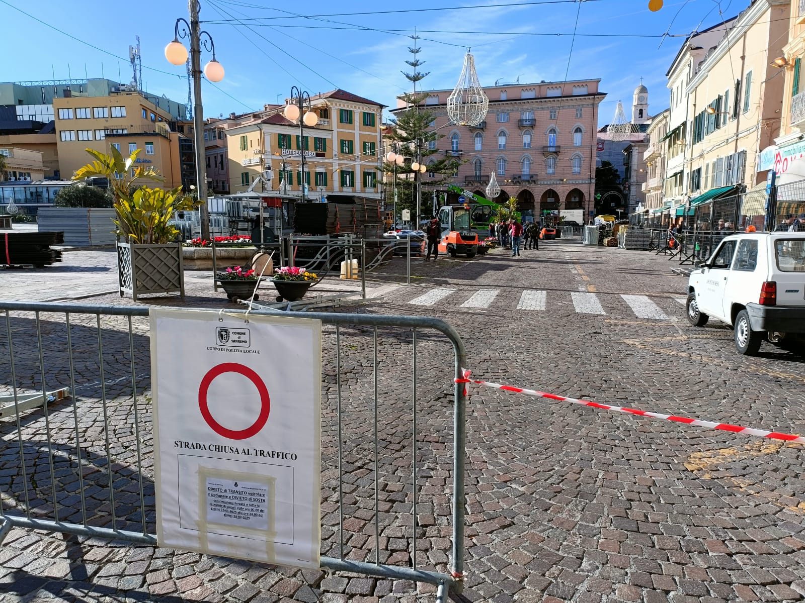 piazza colombo chiusa